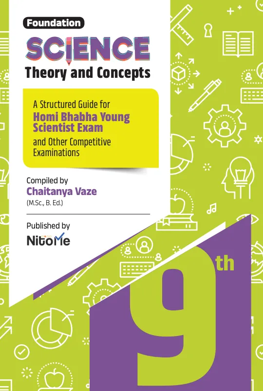 Workbook card cover: Homi Bhabha Young Scientist Exam